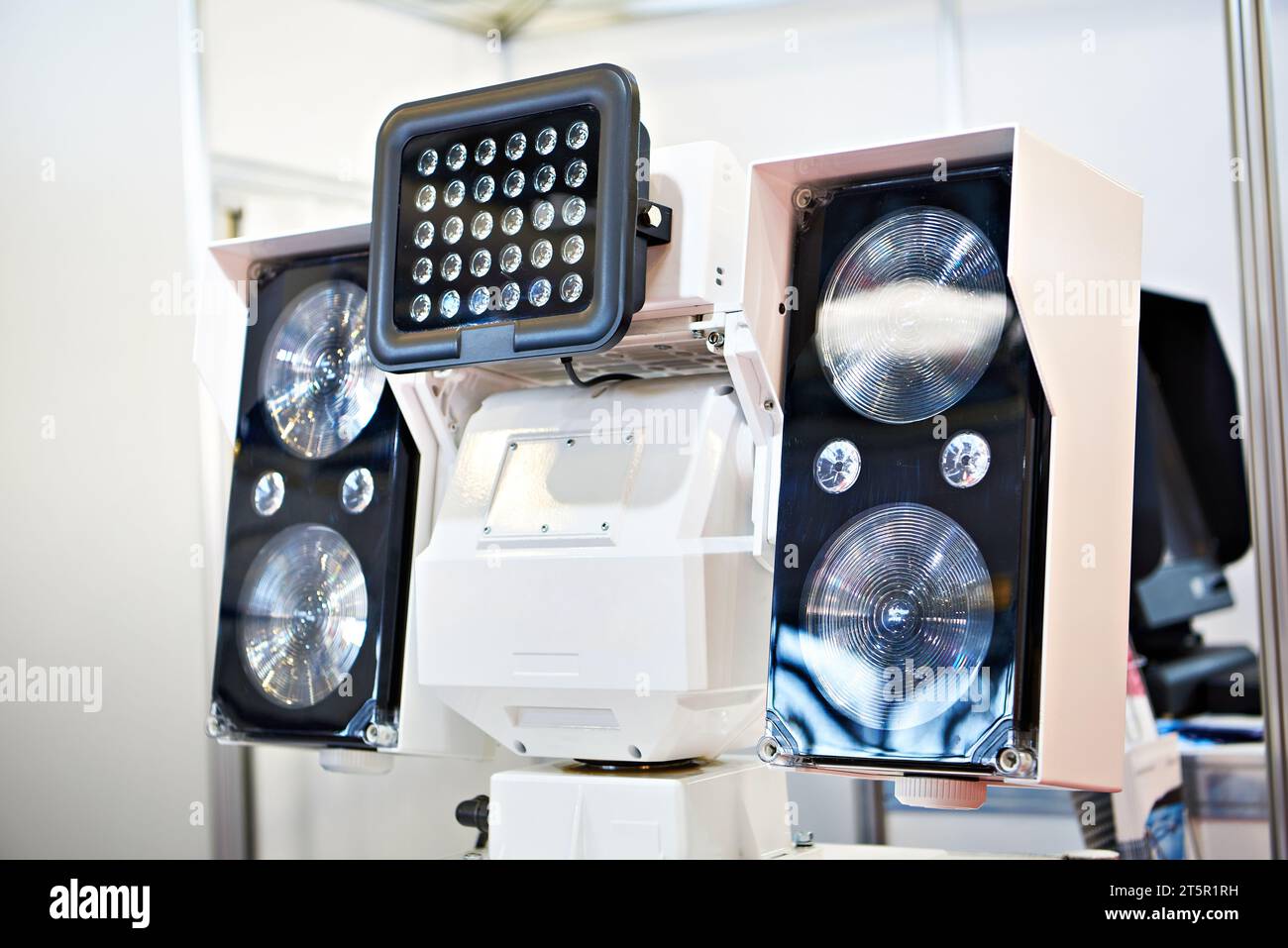 Projecteur contrôlable à l'exposition d'équipement de pêche Banque D'Images