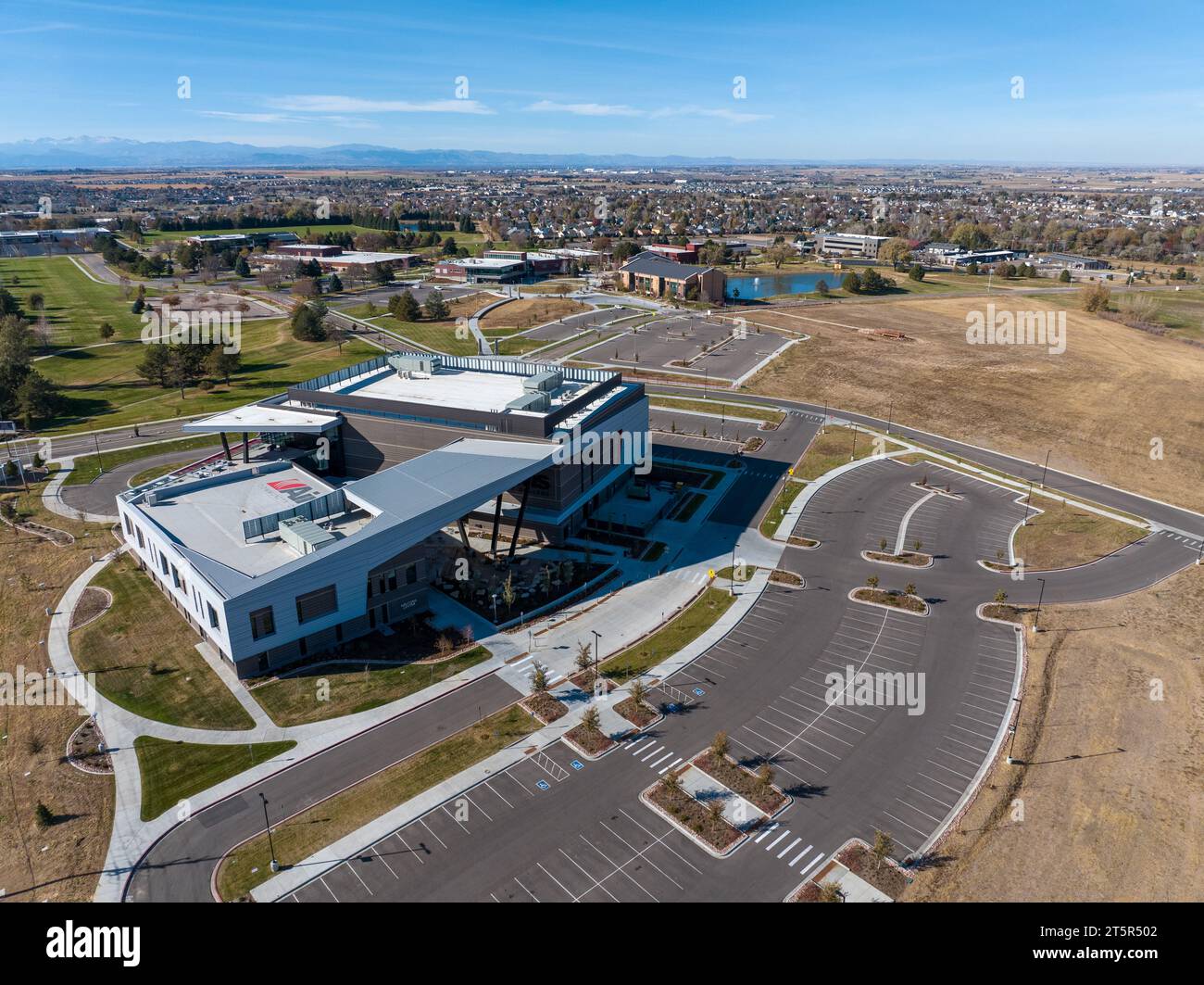 AIMS Community College Campus 2023 beau temps d'automne. Banque D'Images