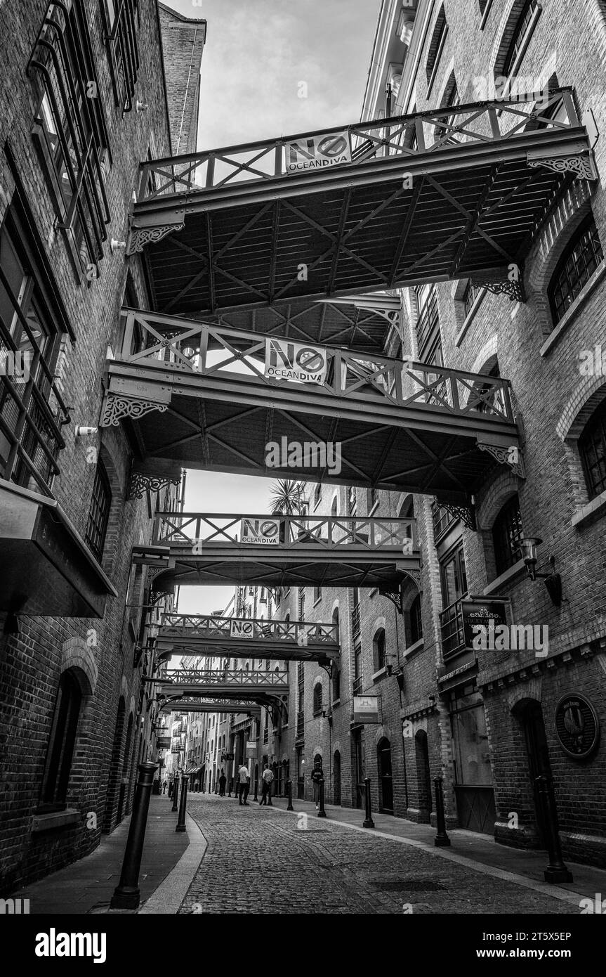 Entrepôts convertis à Butler's Wharf, Londres Banque D'Images