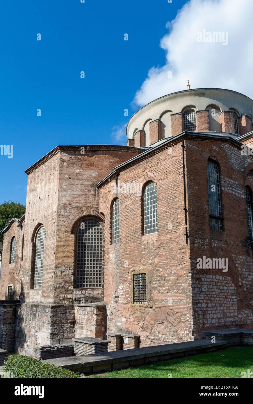 Istanbul, Turquie, Hagia Irène ou Hagia Eirene est une église orthodoxe orientale située dans la cour extérieure du palais de Topkapı, éditorial seulement. Banque D'Images