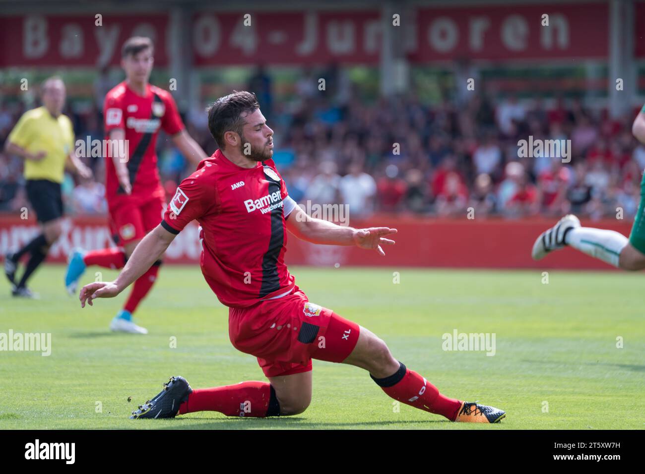 Kevin Volland Fussball Freundschaftsspiel Bayer 04 Leverkusen - VFB Speldorf à Leverkusen, Allemagne Am 08.07.2017 Banque D'Images