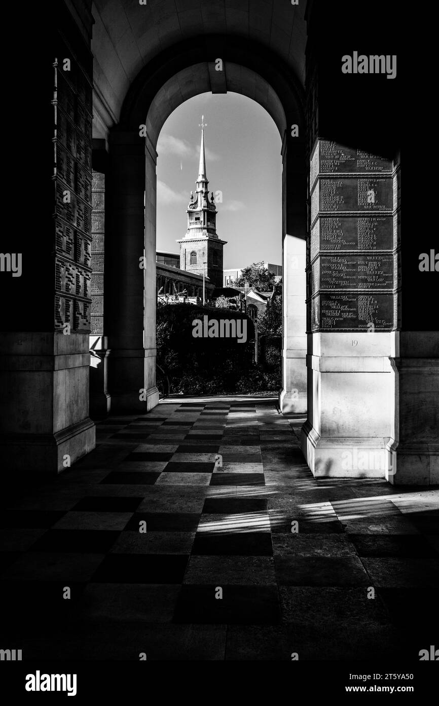 La place de la Trinité Banque D'Images