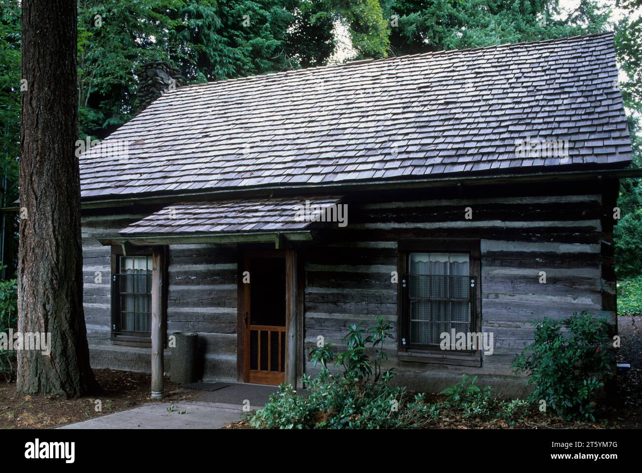 Covington Historical House, Vancouver, Washington Banque D'Images