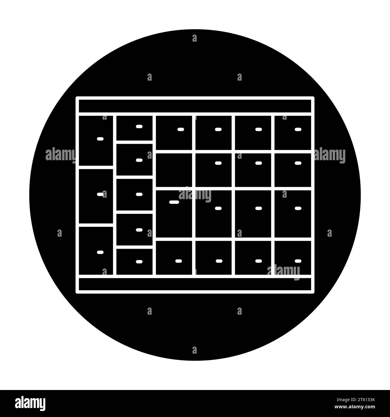 Bureau de poste en icône de ligne noire. Machine libre-service. Pictogramme pour page web, application mobile, promo. Illustration de Vecteur