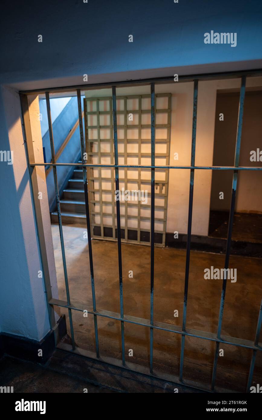 Exposition du musée de la salle d'histoire de la prison de Seodaemun à Séoul, capitale de la Corée du Sud, le 5 novembre 2023 Banque D'Images