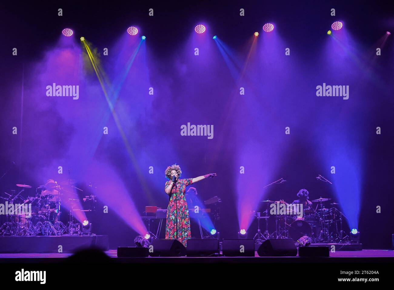Paris, France. 07 novembre 2023. Macy Gray se produit en direct à la salle de concert l'Olympia à Paris, France, le 7 novembre 2023. Photo de Christophe Meng/ABACAPRESS.COM crédit : Abaca Press/Alamy Live News Banque D'Images