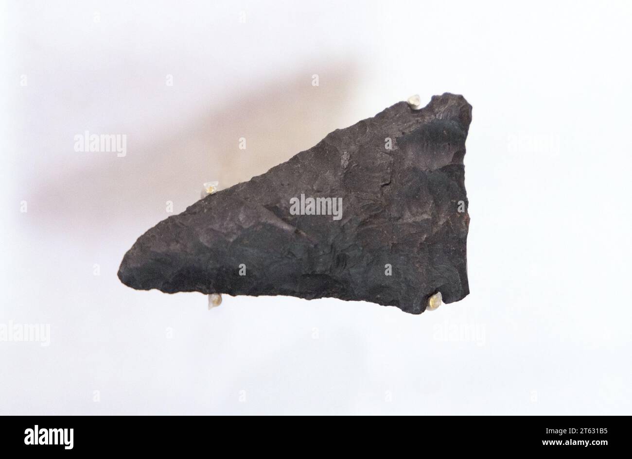 Ancien artefact de couteau viking du lieu historique national de l'Anse aux Meadows, Terre-Neuve, Canada ; une colonie nordique/viking du 11e siècle Banque D'Images