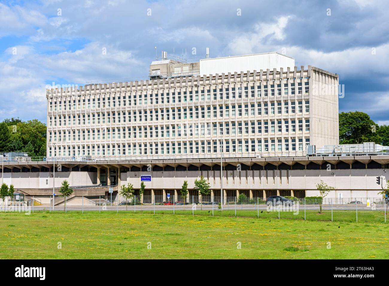 The Zoology Building, Université d'Aberdeen, Écosse, Royaume-Uni. Ouvert en 1970. Banque D'Images