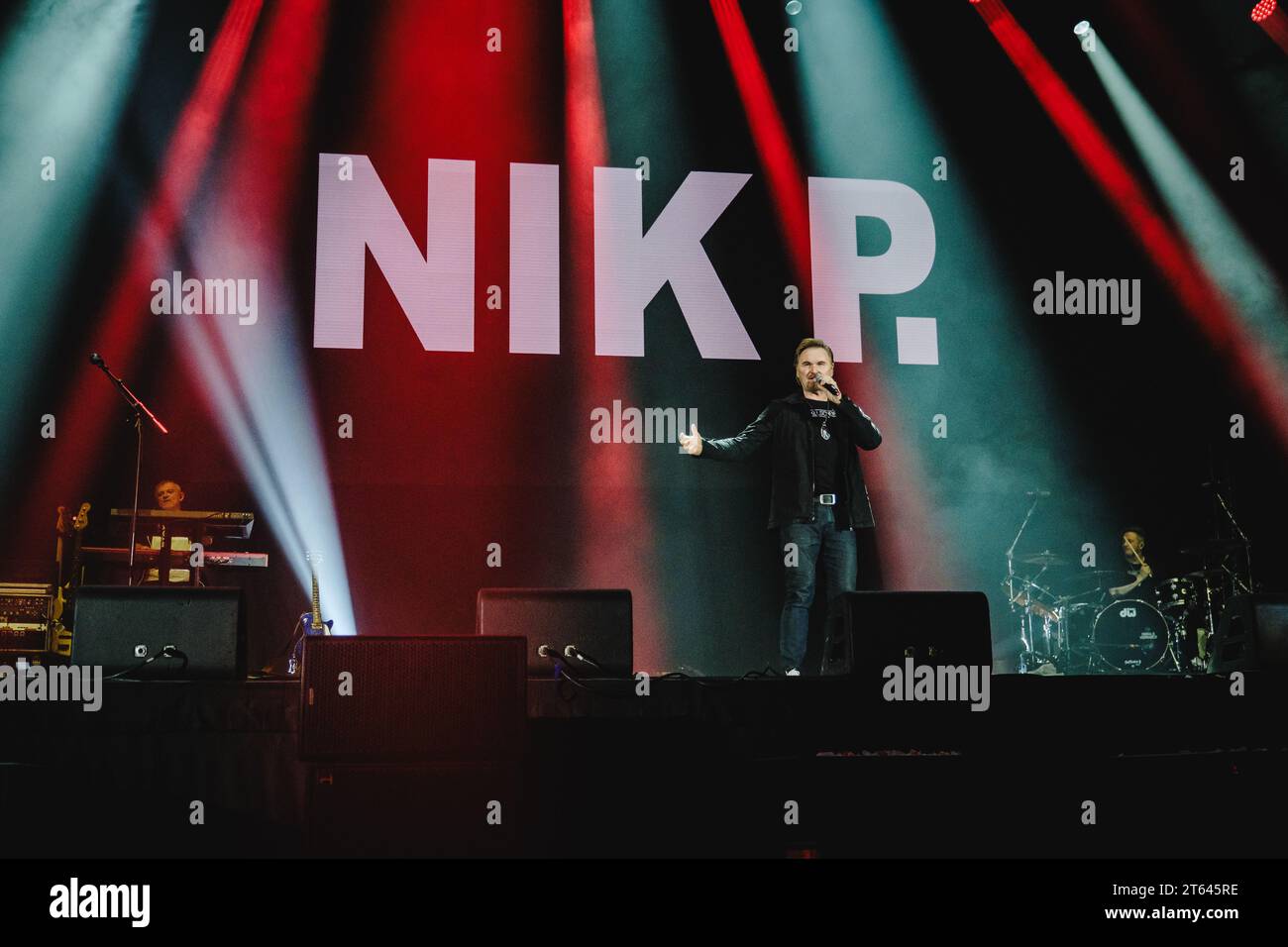 Zürich, Suisse. 28 octobre 2023. Le chanteur autrichien de schlager Nik P. donne un concert live lors de la Die grosse Schlagerparty 2023 au Hallenstadion à Zürich. (Crédit photo : Gonzales photo - Tilman Jentzsch). Banque D'Images