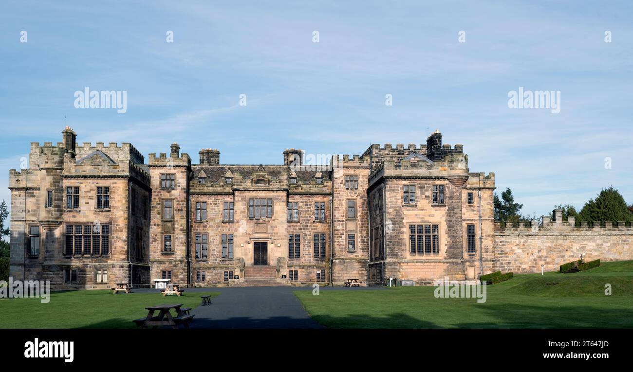 Ford Castle. Ford, Northumberland, Angleterre, Royaume-Uni Banque D'Images
