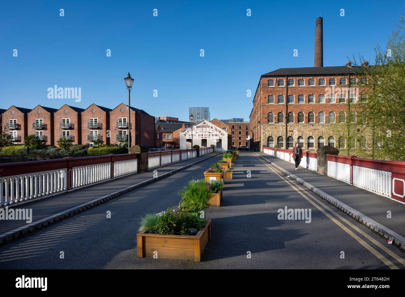 Cornish place, ball St, Sheffield Banque D'Images