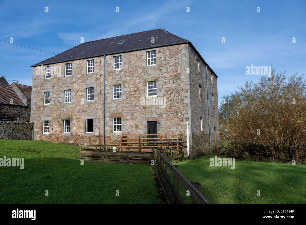 Heatherslaw Corn Mill, Cornhill-on-Tweed, Northumberland, Angleterre, Royaume-Uni Banque D'Images