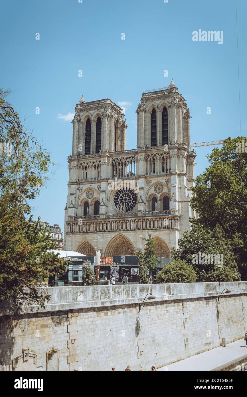 Notre Dame - Paris France Banque D'Images