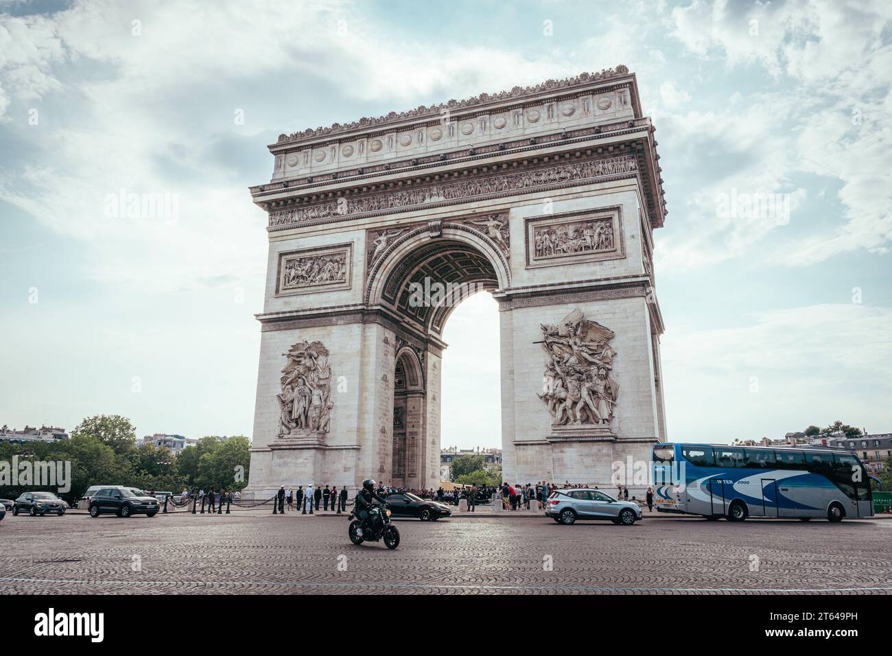 Arc de Triomphe Banque D'Images