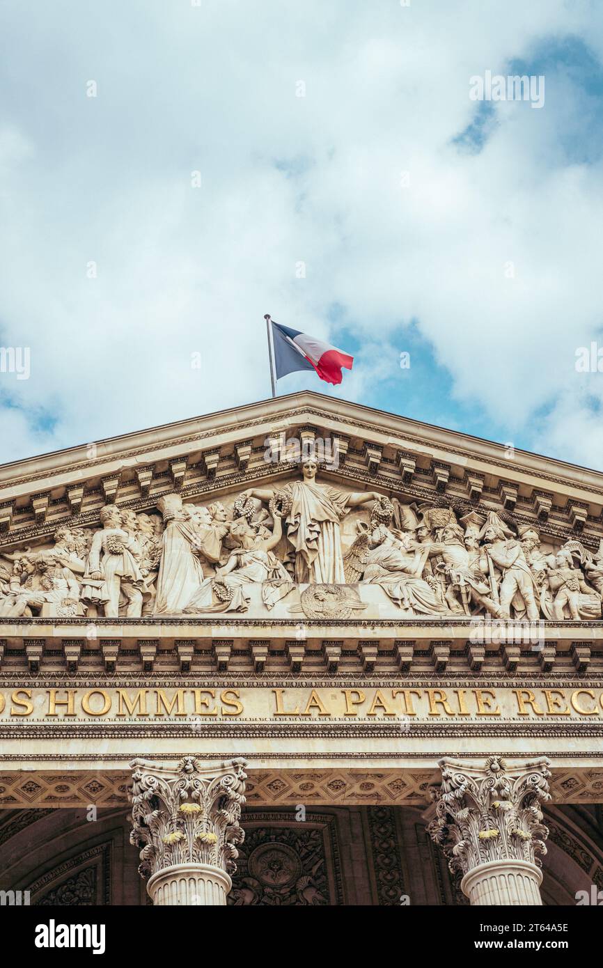 Panthéon de Paris Banque D'Images