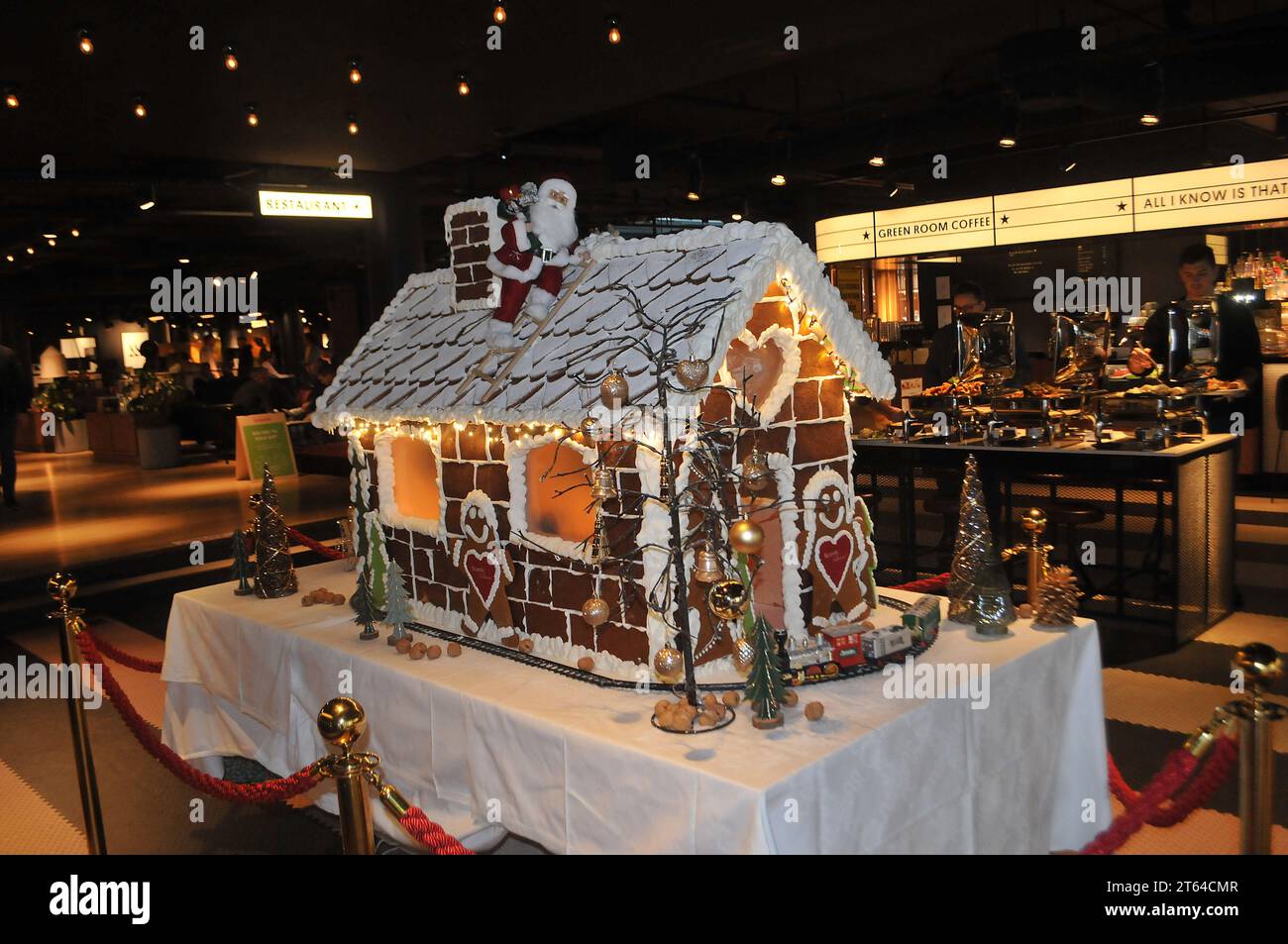 Copenhague, Danemark /08 novembre 2023/Décoration de Noël à l'hôtel
