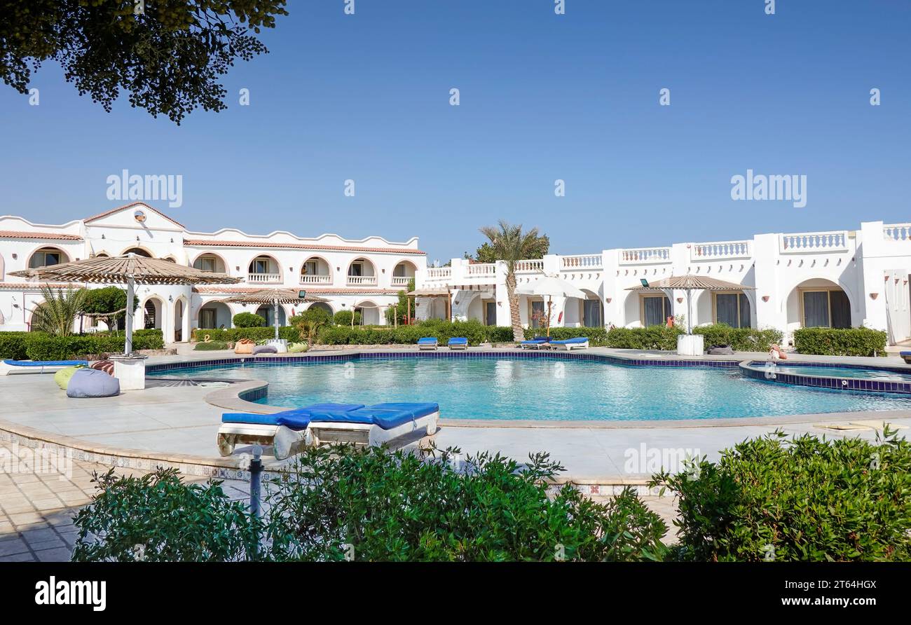 Piscine, Canyon Hotel, South Dahab, Sinaï, Ägypten Banque D'Images