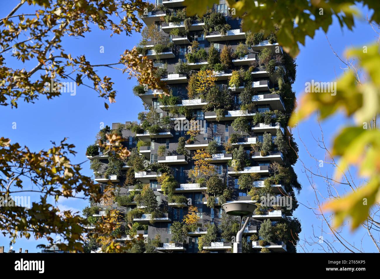 Milano, bosco verticale Banque D'Images
