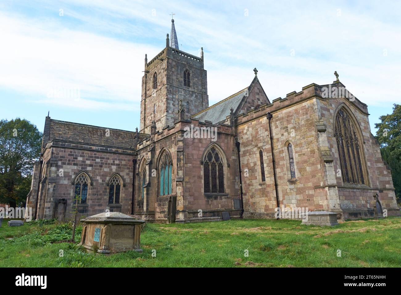 Scène de Wirksworth, Derbyshire, Royaume-Uni Banque D'Images