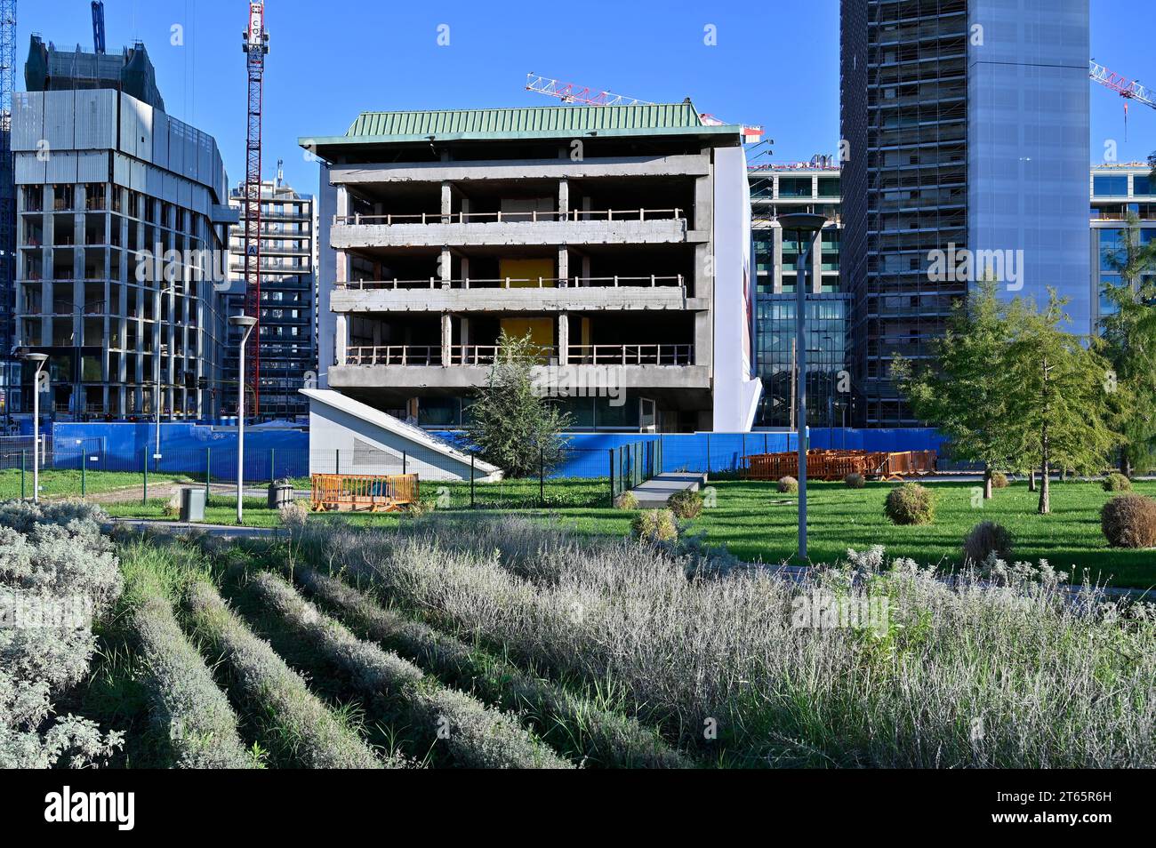 Milan, Porta Nuova Banque D'Images