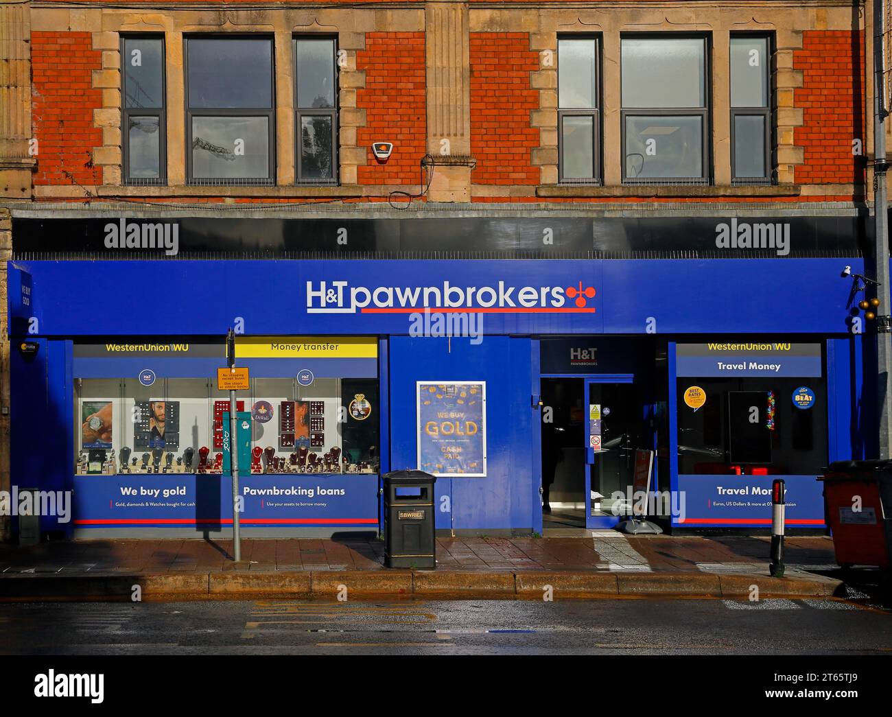 Pawnbrokers boutique, Cardiff. Prise en novembre 2023. Automne Banque D'Images