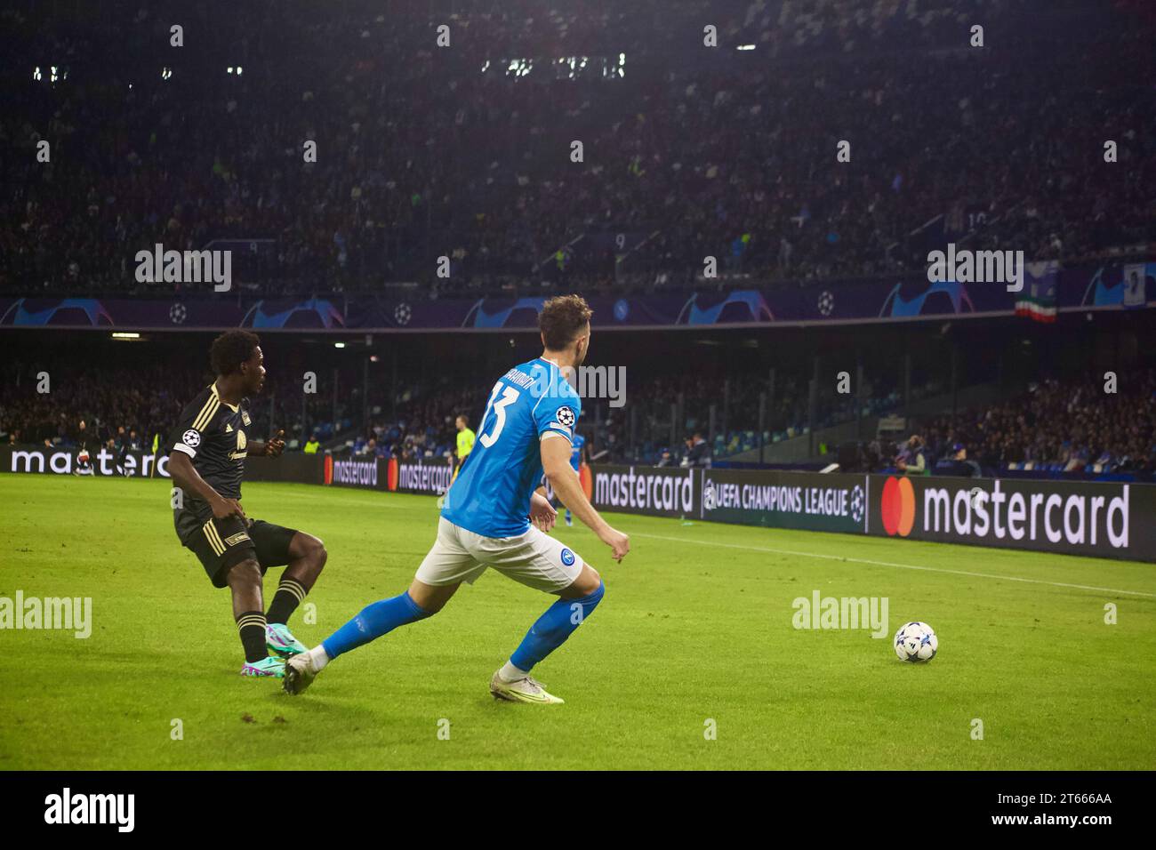 Match de l'UEFA Champions League Napoli vs Union Berlin, Stade Diego Armando Maradona, Naples/Italie 08/11/2023 Banque D'Images