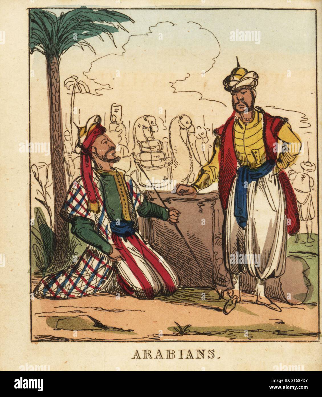 Algérie – 7 CDV Costumes Arabes – Tirage Albuminé Original Circa 1880 – MV0069