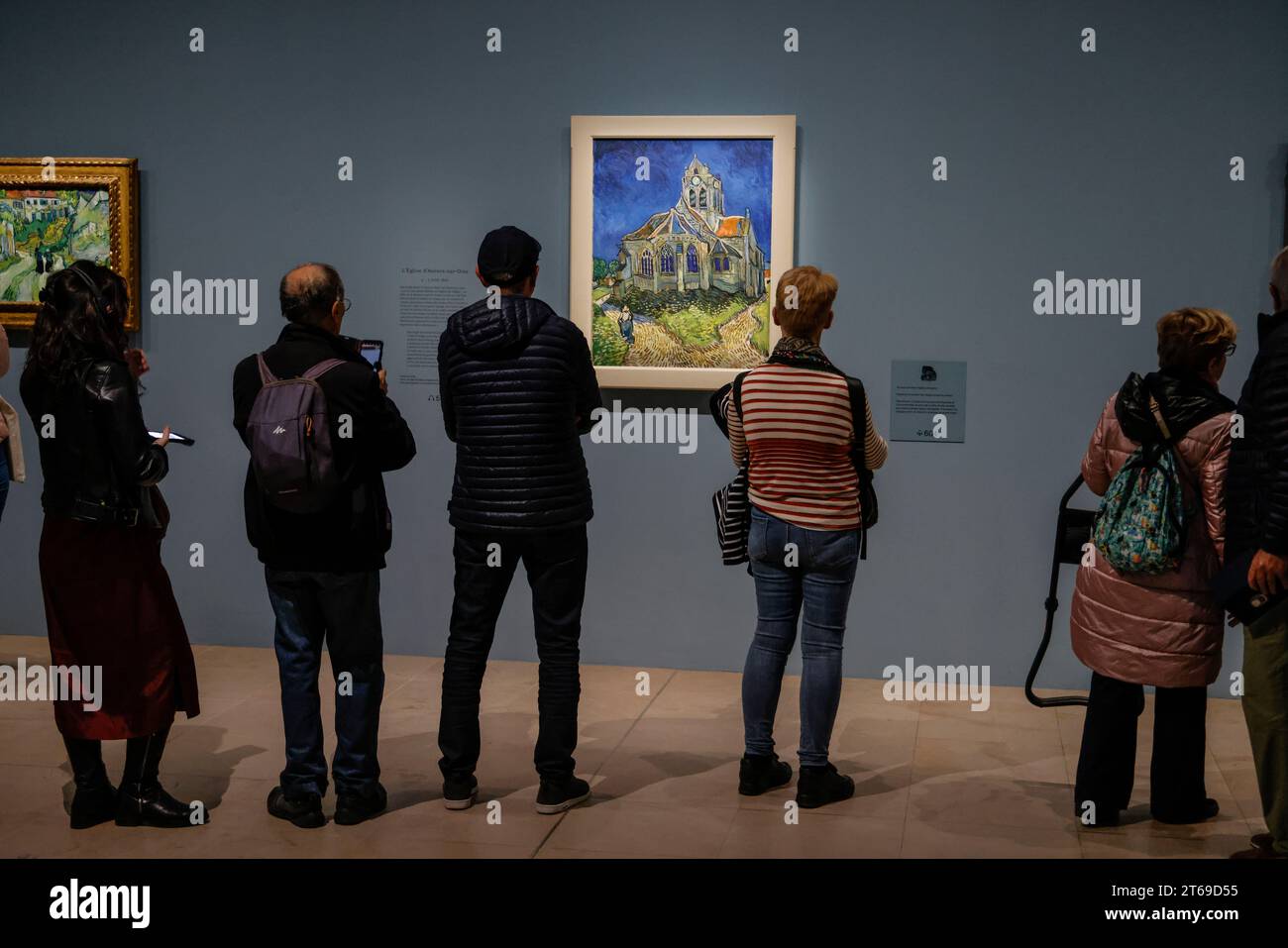 EXPOSITION VAN GOGH MUSÉE D'ORSAY Banque D'Images