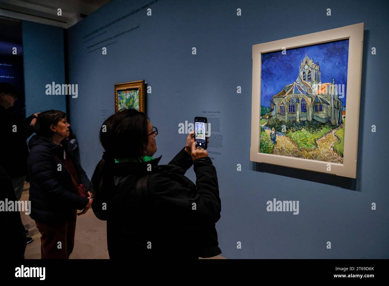 EXPOSITION VAN GOGH MUSÉE D'ORSAY Banque D'Images