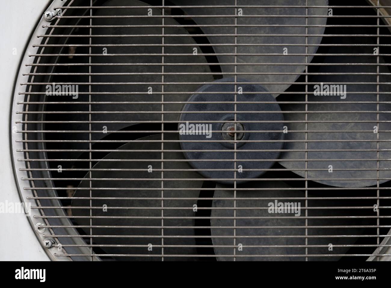 Détail d'une unité de climatisation Banque D'Images