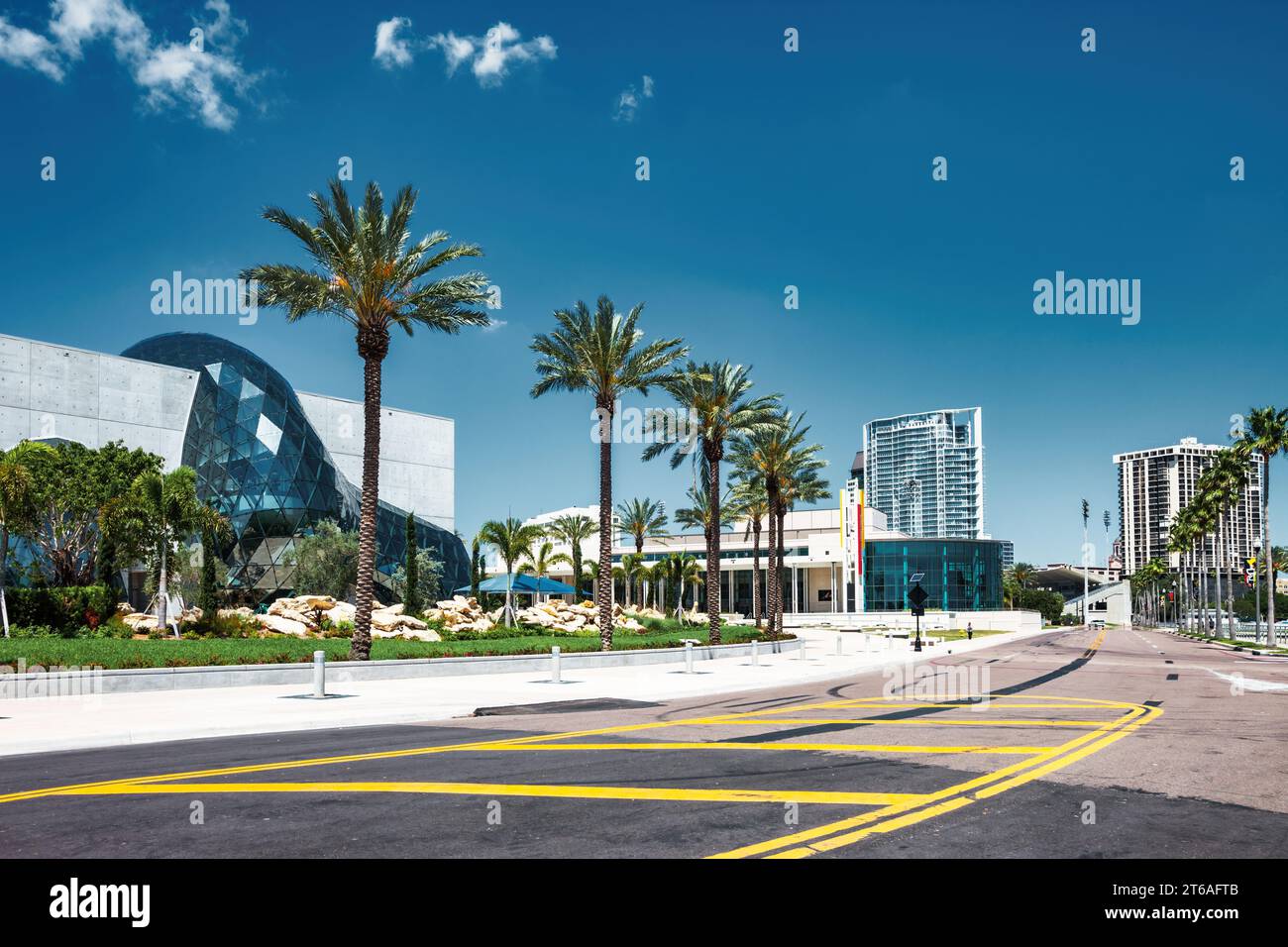 Le musée Salvador Dali dans le centre-ville de St Petersburg Floride États-Unis. Banque D'Images