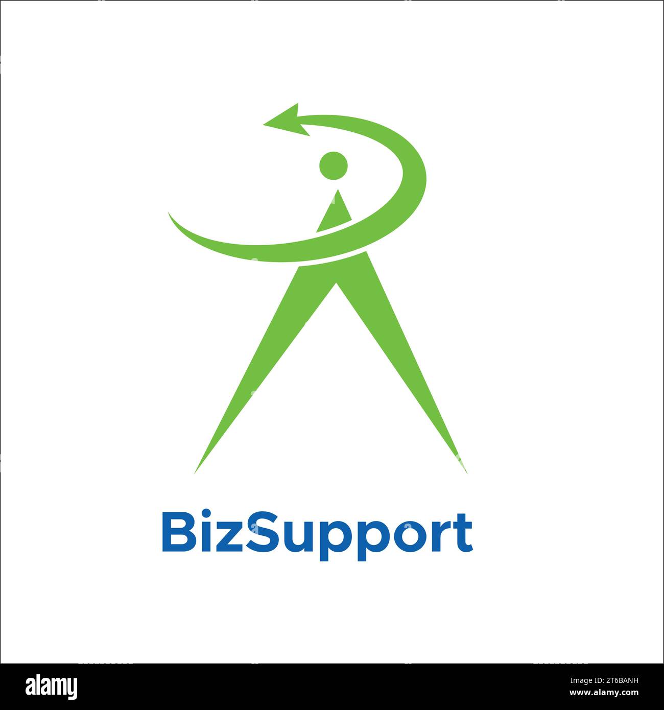 Création de logo pour a Buisness support Service Provider Company Illustration de Vecteur
