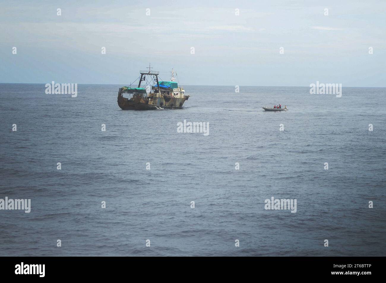 Opérations USNS Spearhead 150219 Banque D'Images