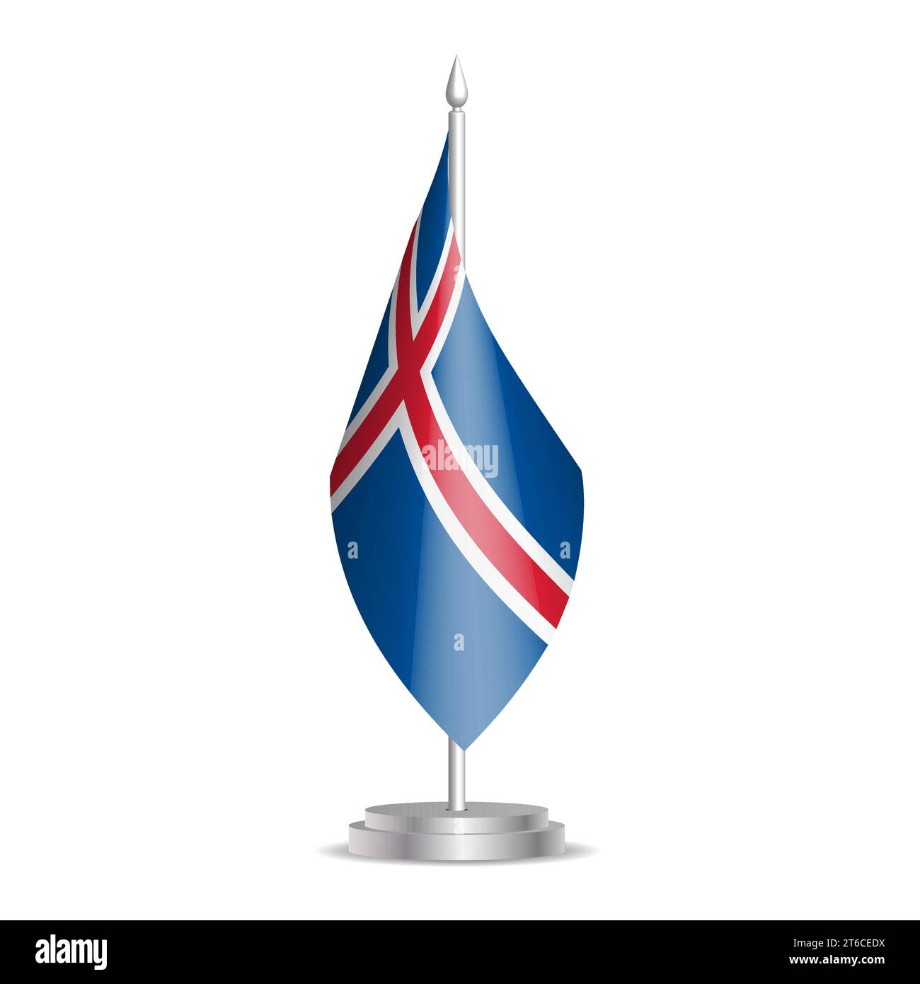 Mât de drapeau de bureau multipôle en métal abordable | DISITU Mât de drapeau de bureau multipôle en métal abordable | DISITU