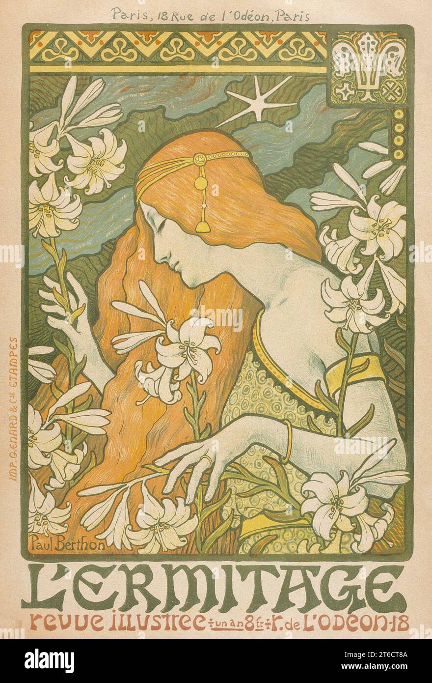 L'Ermitage, 1897. Banque D'Images