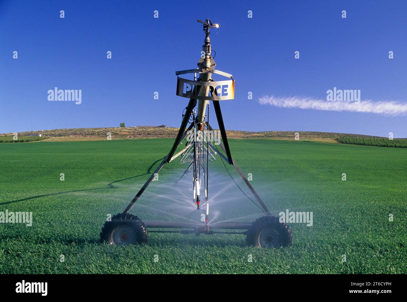 Matériel d'irrigation, comté de Grant, Washington Banque D'Images