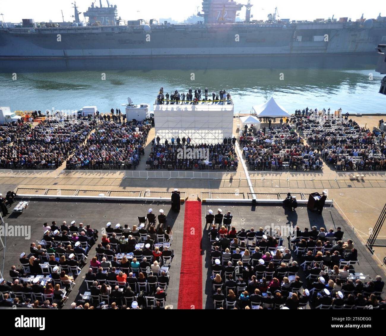 USS Enterprise est désactivé après 51 ans de service. (8240477875) Banque D'Images