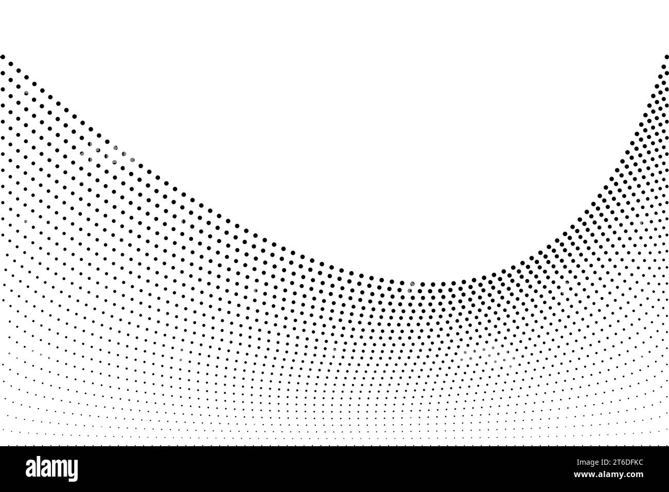 Fond abstrait de points d'onde de flux. Arrière-plan demi-ton abstrait Illustration de Vecteur
