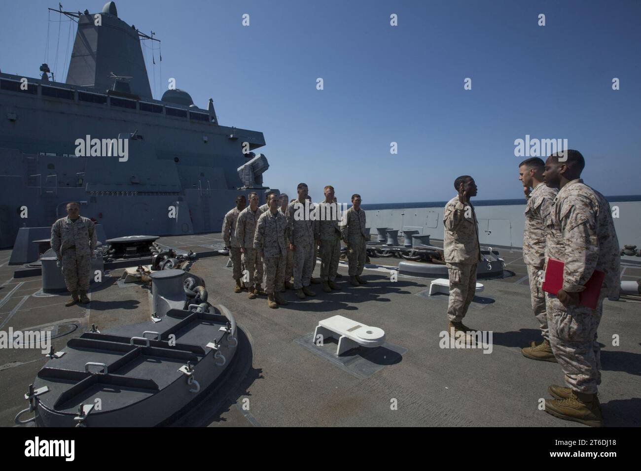 USS fort McHenry (LSD 43) 150312 Banque D'Images