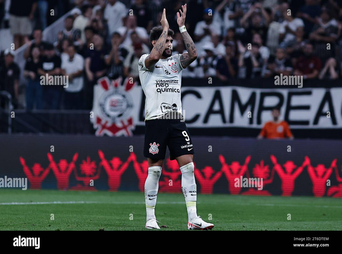 Sao Paulo, Brésil. 10 novembre 2023. SP - SAO PAULO - 09/11/2023 - BRÉSILIEN A 2023, CORINTHIENS crédit : AGIF/Alamy Live News Banque D'Images