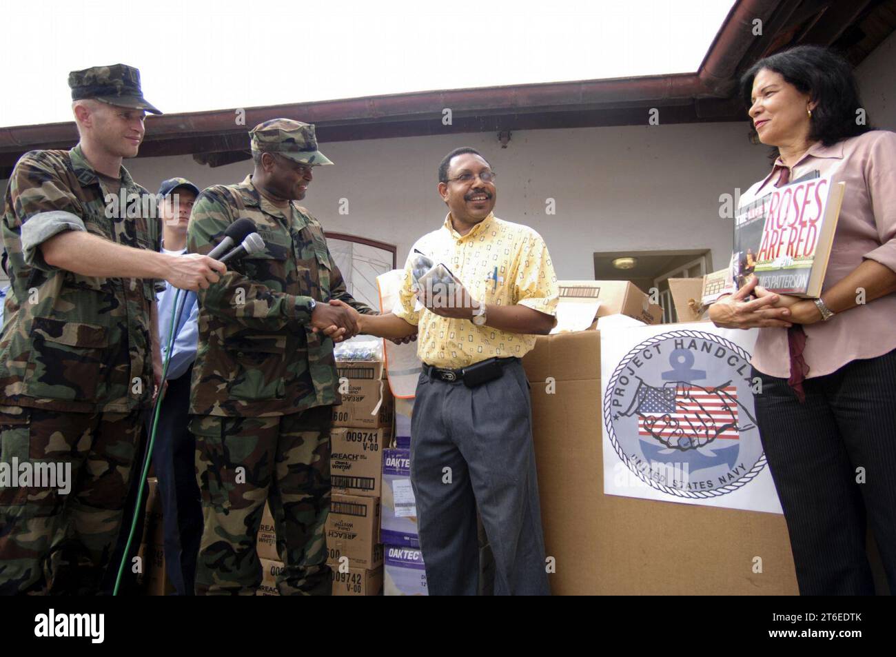 USS Kearsarge Continuing Promise 08 Banque D'Images