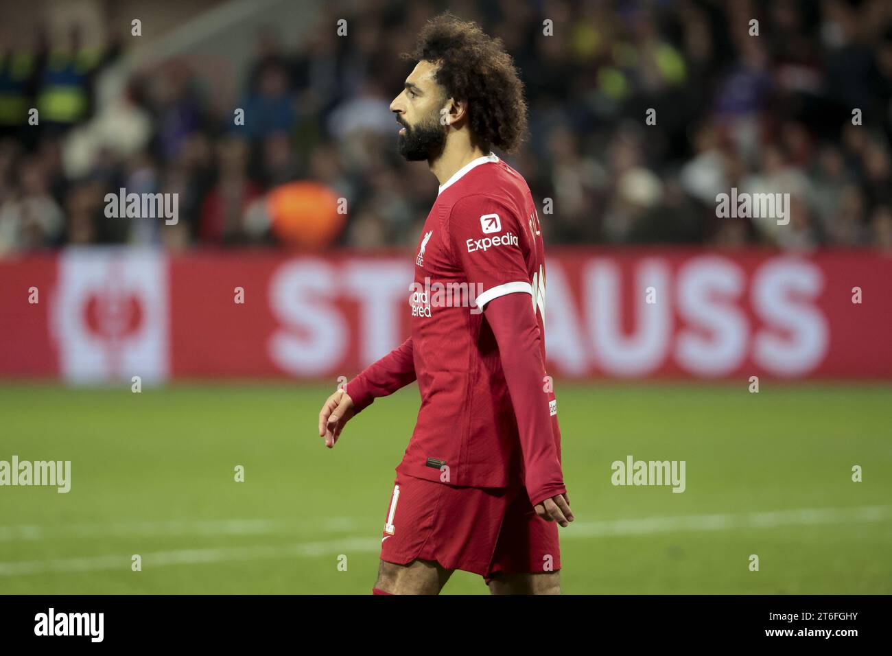 La présence de Mohamed Salah au stade du Caire