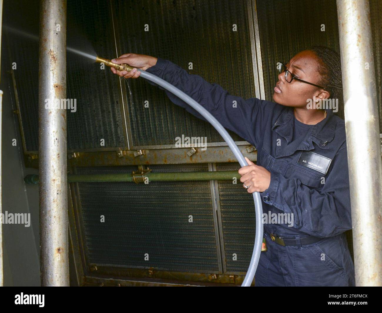 USS Sterett (DDG 104) 150213 Banque D'Images