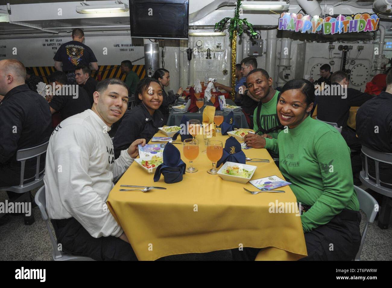 USS Theodore Roosevelt opérations 150522 Banque D'Images