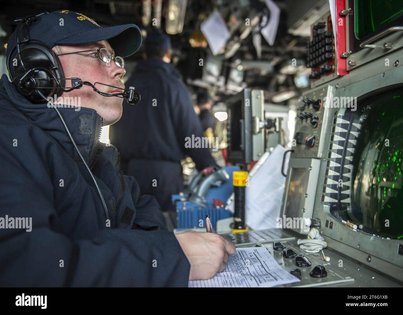 USS Vella Gulf Operations 140509 Banque D'Images