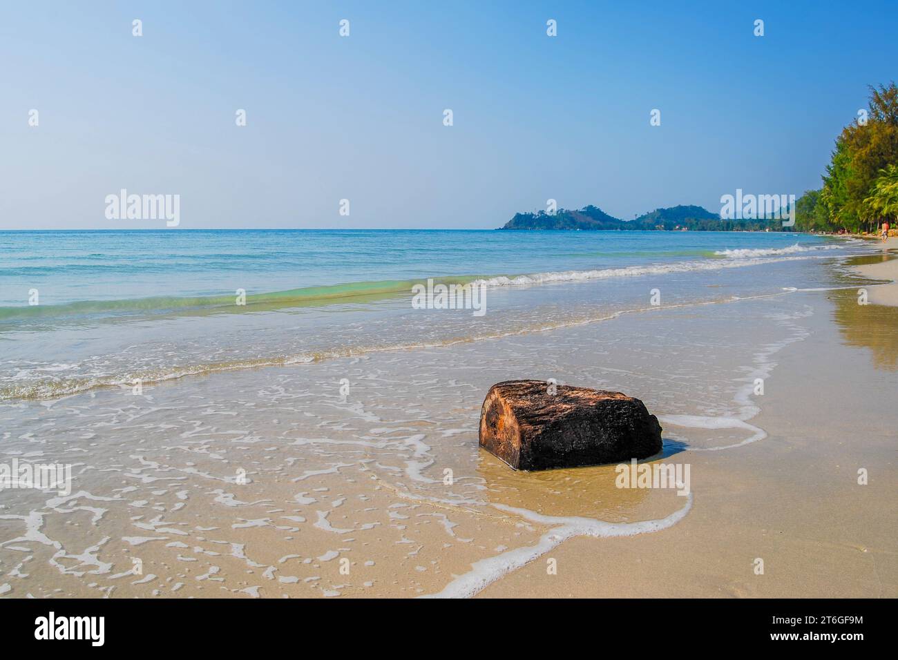 Plage de Klong Prao. Île de Koh Chang. Thaïlande Banque D'Images