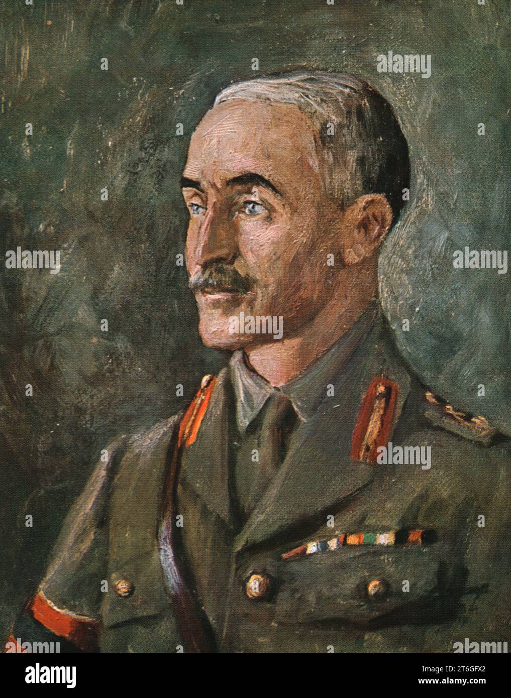 Général Sir H. S. Horne, 1917. Extrait de "l'Album de la Guerre 1914-1919, Volume 1" [l'Illustration, Paris, 1924]. Banque D'Images