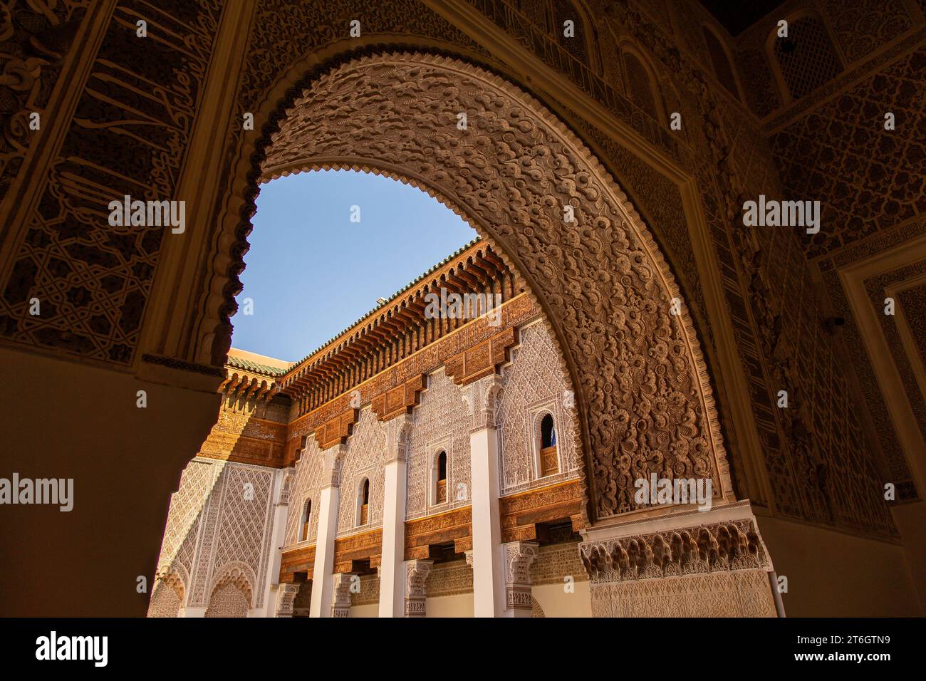 Ben Youssef Madrasa Banque D'Images