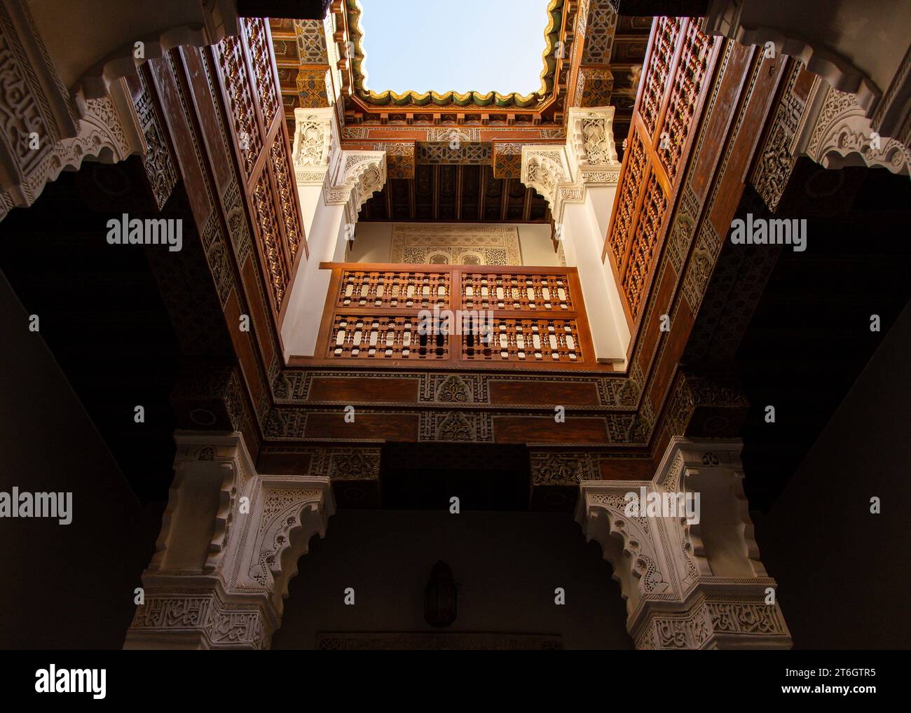 Ben Youssef Madrasa Banque D'Images