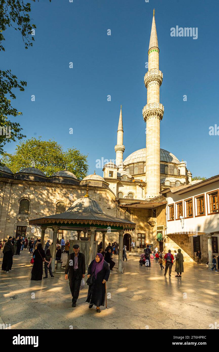Turquie, Istanbul, Piere Loti Eyuep, mosquée Eyup Banque D'Images
